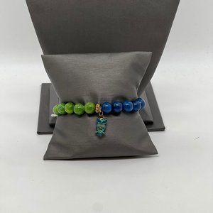 Women's Beaded Owl Bracelet